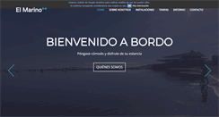 Desktop Screenshot of elmarino.es